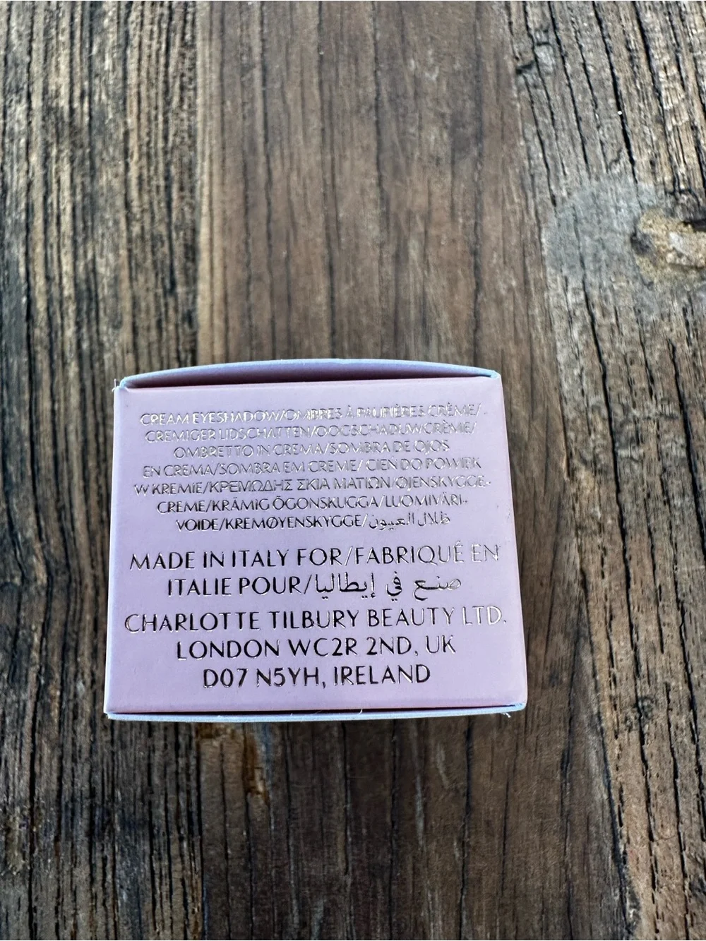Charlotte Tilbury Pillow Talk Single Shadow - Dusty Rose